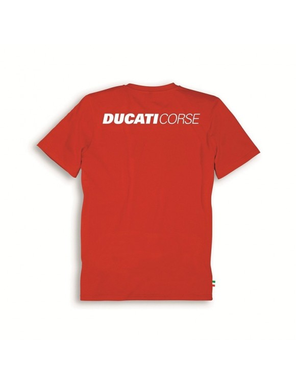 Camiseta por Ducatiana Ducati Corse rojo algodón 98769048 - 2 Camiseta por Ducatiana Ducati Corse rojo algodón 98769048 - 2