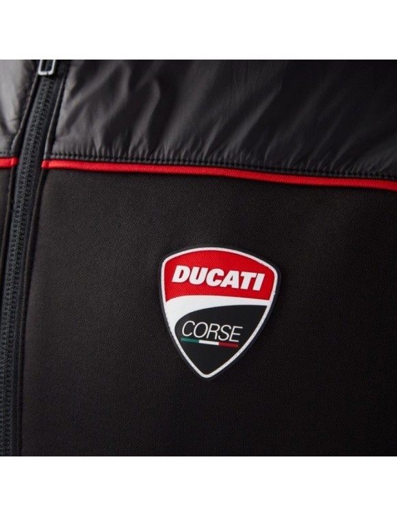 Giacca Giubbino Ducati Corse In Pile Nero Poliestere 98769496 - 2