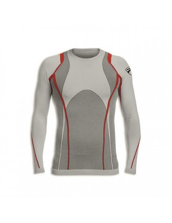 "Cool down" manches longues T-shirt technique Ducati transparente - 1