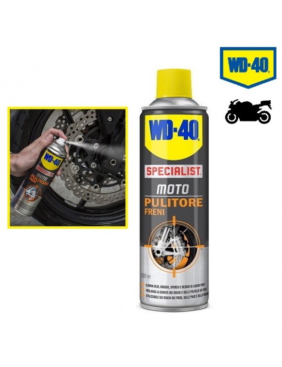 Brake/clutch cleaner spray/MOTORCYCLE BRAKE DISC 500ML Quick-40
