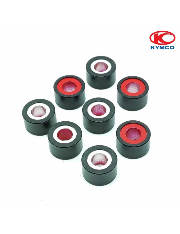 Set rulli, masse centrifughe originale Kymco Xciting 400i s e4 ('18) - 1