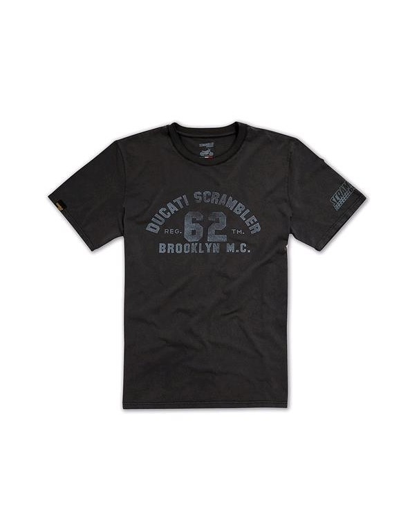 T-shirt avec l' Ducati Scrambler Brooklyn Café 98769702 - 1