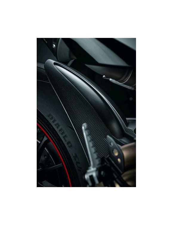 Parafango Posteriore In Carbonio Per Hypermotard 950  Ducati 96981241A - 3