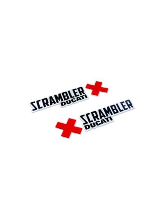 Autocollants réservoir Ducati Scrambler 97480122A - 1