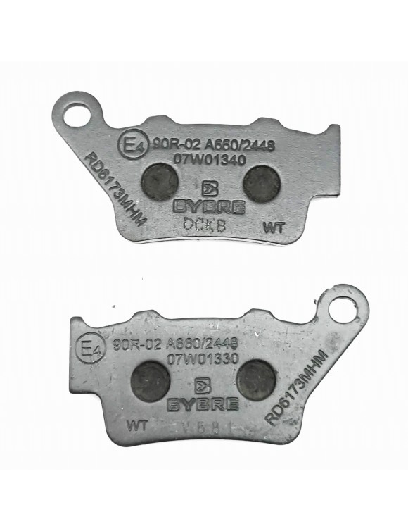 Hintere Bremsbeläge Coppia 04966005 Fantic Caballero 500 Rallye(ab 2019) - 3 Hintere Bremsbeläge Coppia 04966005 Fantic Caballero 500 Rallye(ab 2019) - 3