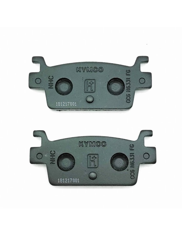 Coppia pastiglie freno posteriore originale Kymco ak550 (dal 2017) 43105-lgc6-305 - 3