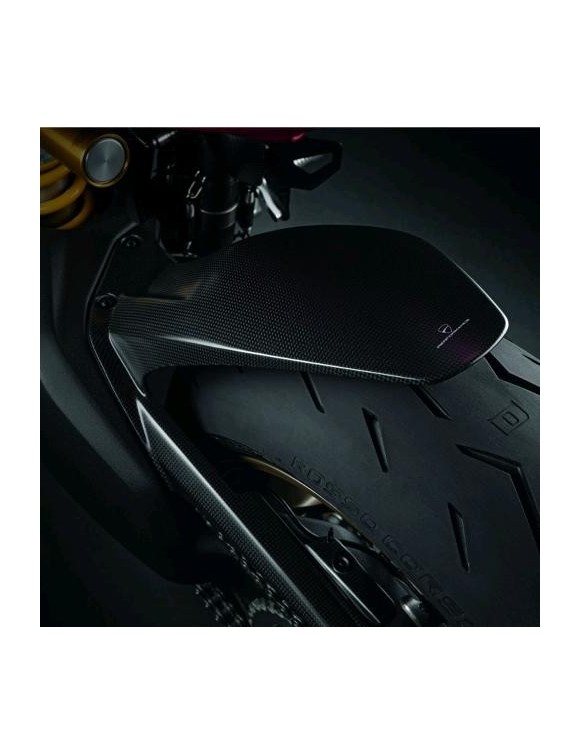 Parafango Posteriore In Carbonio Originale Per Ducati Streetfighter V4 - 3