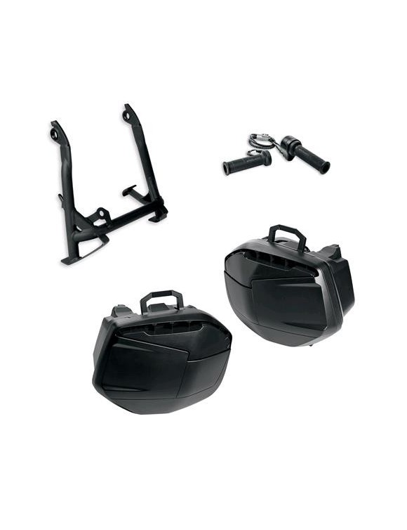 Side panniers kit with center stand and rear handles Ducati Multistrada 950