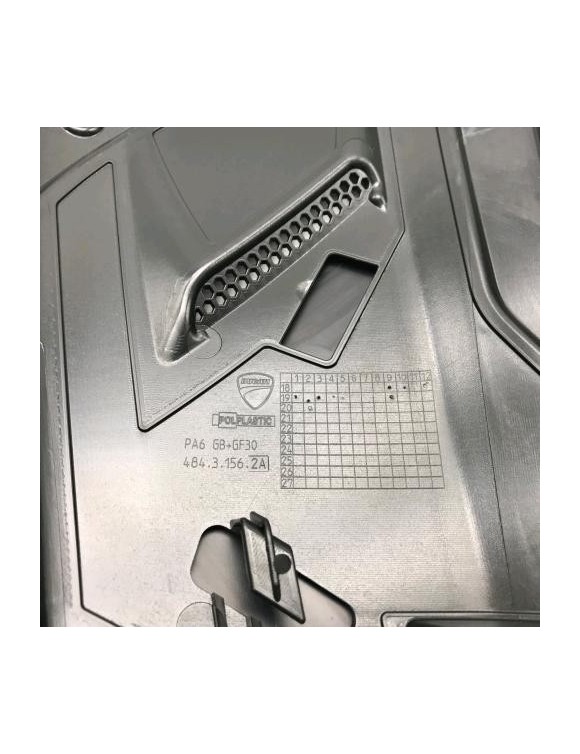 Convogliatore destro ricambio originale per Ducati Diavel 1260 4801A282AA - 3