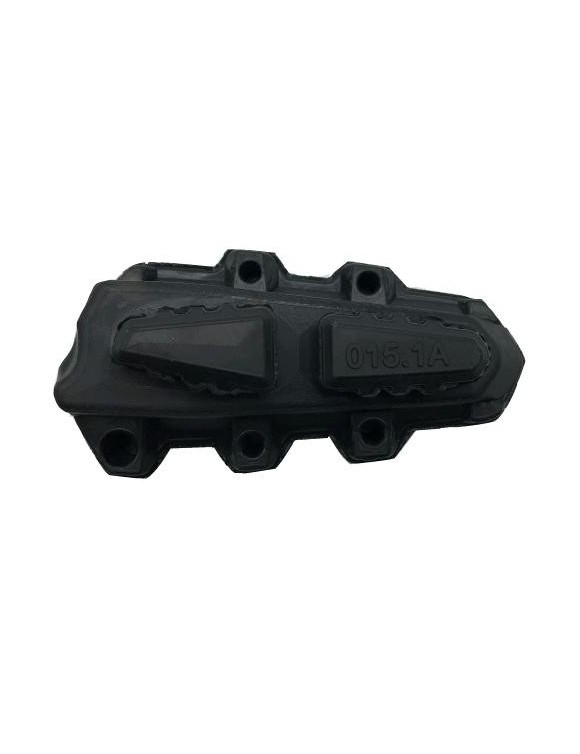 Copripedana gomma sinistra ricambio originale Ducati Multistrada 950 76510152A - 2