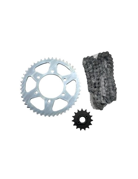 Kit trasmissione posteriore catena,corona e pignone Ducati Monster 400, 620 - 1