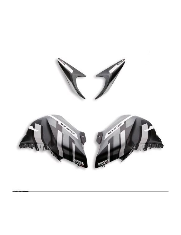 Aufkleber Kit grau Monster GP Logo,Ducati Monster 97181011AC