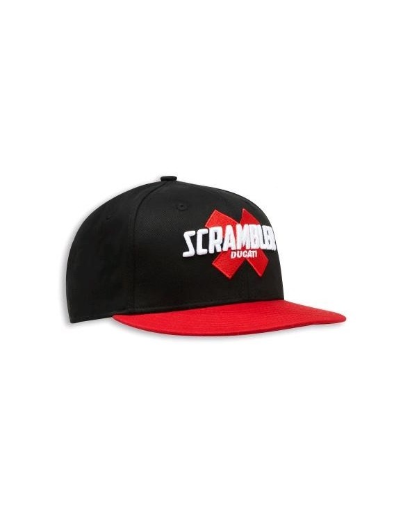 Gorra béisbol Ducati Scrambler "Cross" Red/Negro 987700023 - 1