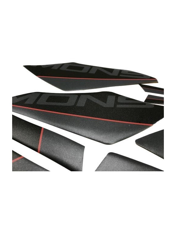 Pegatinas Kit "Corse" negro logo monstruo,Ducati Monster 97480271Ab - 4