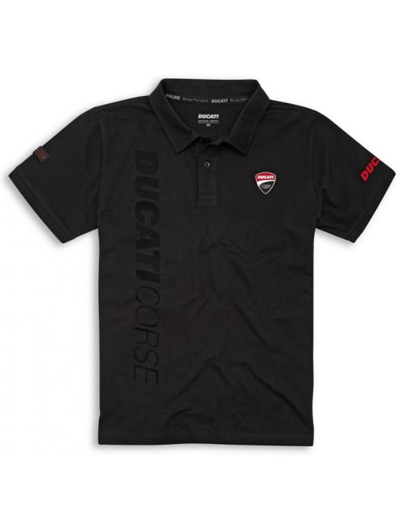 Ducati Polo Hommes "DC Noir Track" 98770082 - 1