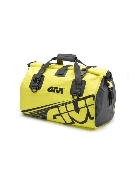 Bolsa silla montar 40L,impermeable,moto,universal,fluno amarillo | GIVI EA115FL - 1