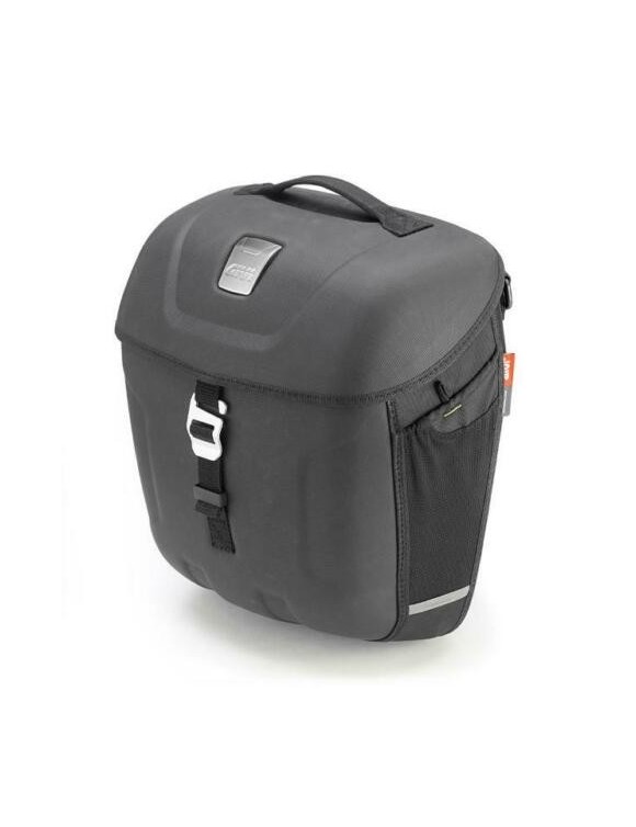 Moto,18L,sac latéral thermoformé,vertical,noir | GIVI MT501S - 1