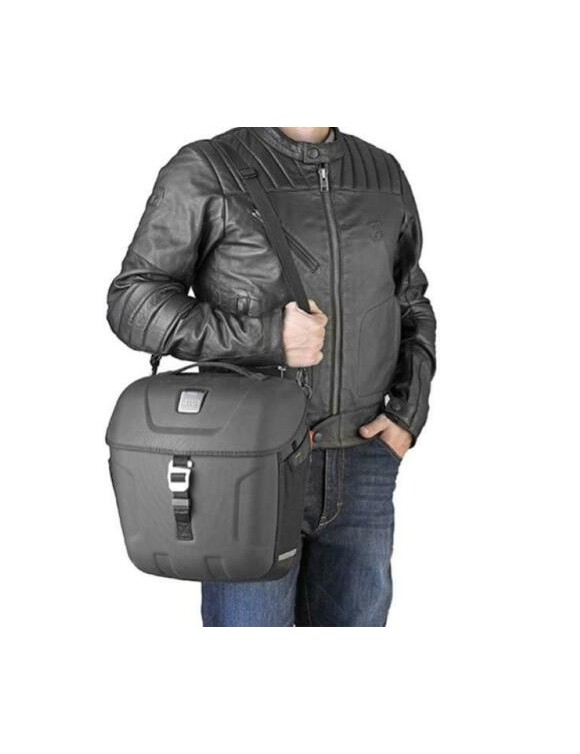 Moto,18L,sac latéral thermoformé,vertical,noir | GIVI MT501S - 4