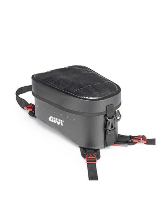 Borsa da serbatoio moto, 6l, impermeabile, GIVI grt716, nero, universale - 1