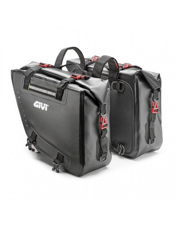 Bolsas laterales moto enduro/fuera carretera,15 + 15l,impermeable GIVI GRT718 - 1