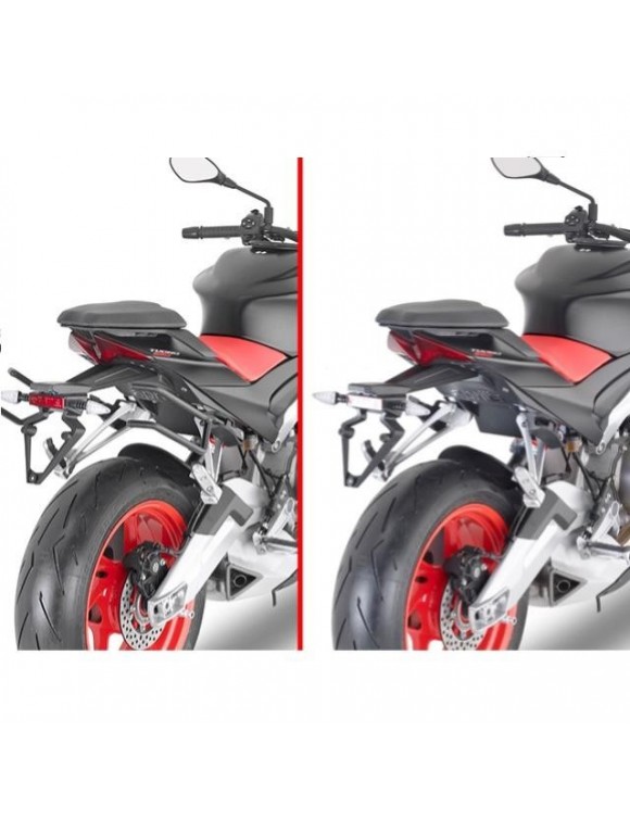 Kit cadre latéral,GIVI TR6709 Soft Sacs,Aprilia Thunder 660 - 1