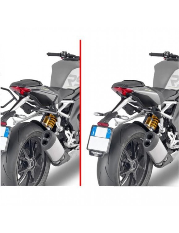 Kit portavaligie per borse morbide moto, sgancio rapido | GIVI tr6420 - 1 Kit portavaligie per borse morbide moto, sgancio rapido | GIVI tr6420 - 1