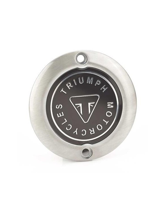 Stemma con logo originale Triumph A9610256 nero/grigio - 1