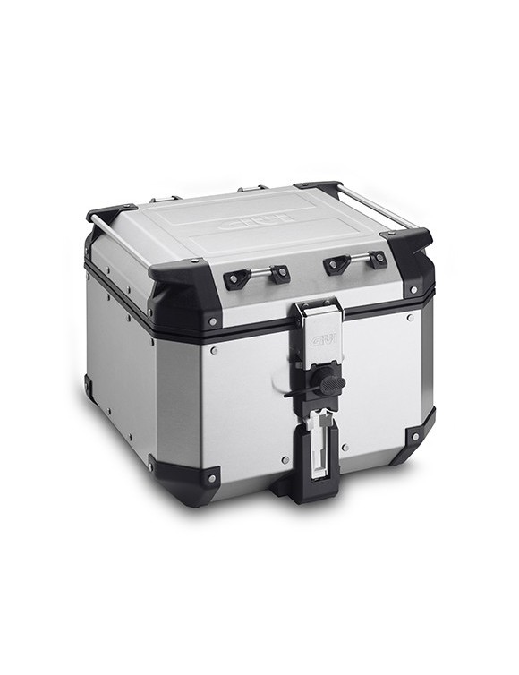 Suitcase arrière Box Moto Givi Trakker Outback 42 litres Obkn42A Aluminium - 1