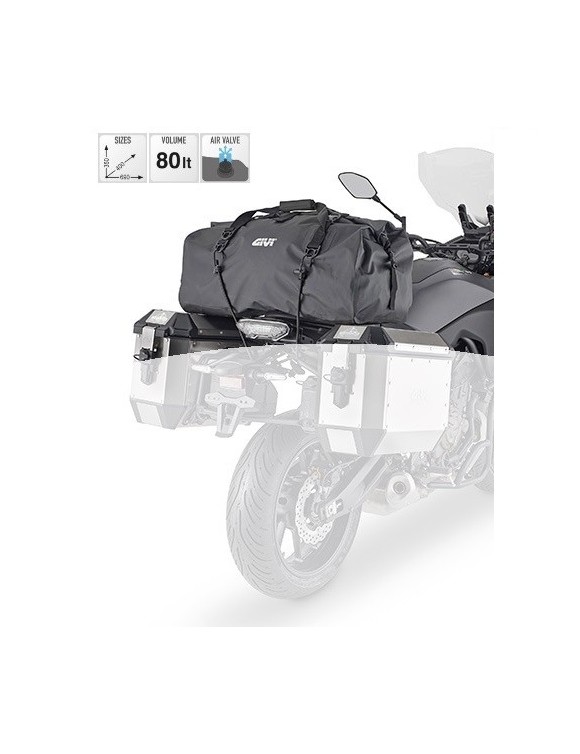 80L Cargo Bag von Sattel/Motorrad Rack GIVI EA126 Universal,wasserdicht - 1