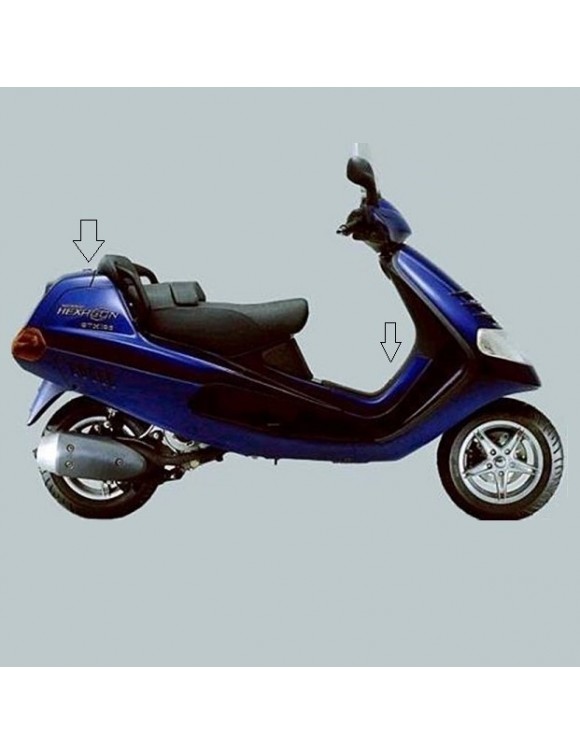 Cappuccio serratura 562238 per Piaggio Hexagon125/250, Super Hexagon125 - 1