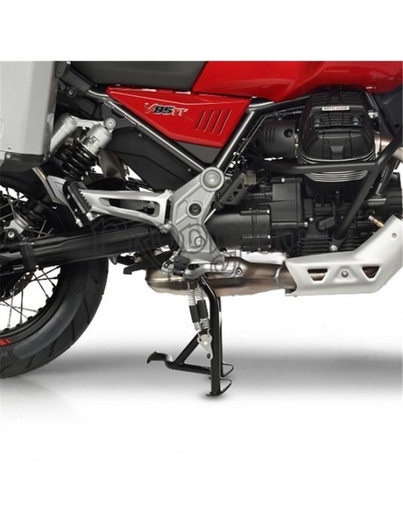 Kit soporte central acero negro 2S001322 Moto Guzzi V85 TT - 1