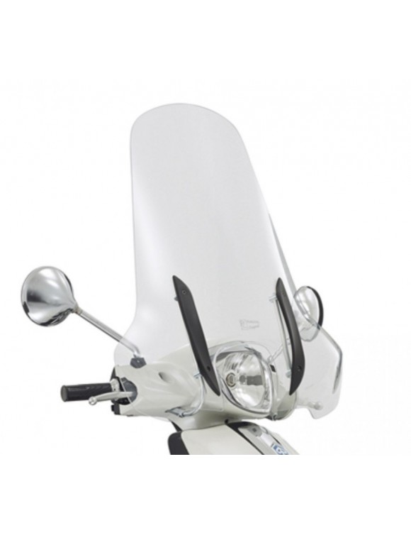 Pare-brise Pour Piaggio Liberty 50/125/150/200cc RST (2004-2016) - Phare Triangulaire Au Guidon