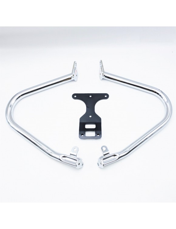 Kit morador tubular cromo cromado 2S001586 Moto Guzzi V7 E5 - 1 Kit morador tubular cromo cromado 2S001586 Moto Guzzi V7 E5 - 1