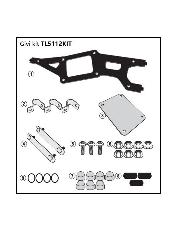 Kit de fixation pour boîte à outils GIVI s250 sur support de valise latérale d'origine BMW GS Adventure - 3 Kit de fixation pour boîte à outils GIVI s250 sur support de valise latérale d'origine BMW GS Adventure - 3