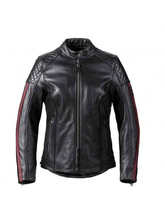 Original Triumph Braddan Sport women's motorcycle jacket black mlLS21105