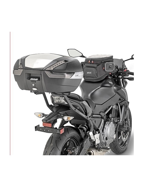 Attacco posteriore GIVI 4117fz per bauletto Monokey/Monolock Kawasaki  z650 - 1 Attacco posteriore GIVI 4117fz per bauletto Monokey/Monolock Kawasaki  z650 - 1