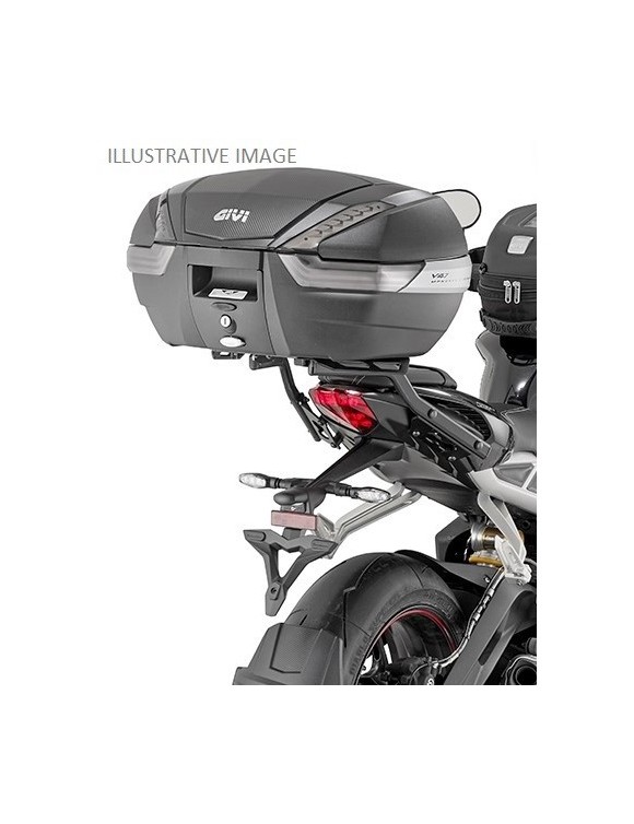 Kit staffe portapacchi GIVI 6412fz Monokey/Monolock Triumph Street Triple 765 - 1