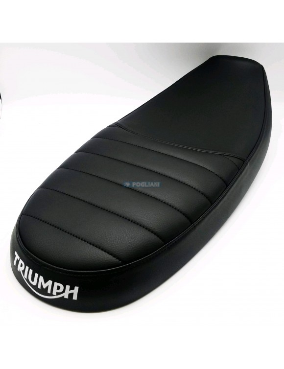 Sillín moto negro bajada logotipo A9702000 Triumph scrambler 1200 xc/xe - 1