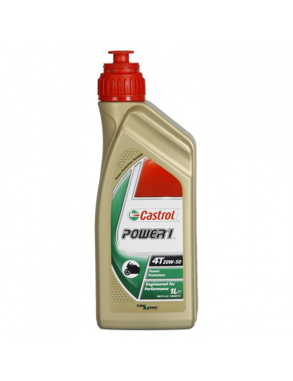Castrol Power engine oil lubricant 1 4T VISCOSITY 20W-50 Mineral 1 liter