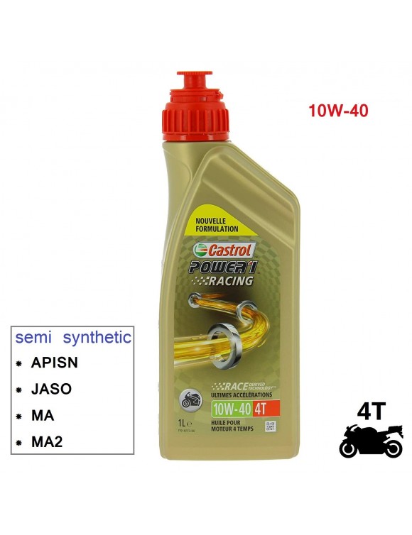 Comprar Aceite Castrol 10w40 semi sintetico 4 litros