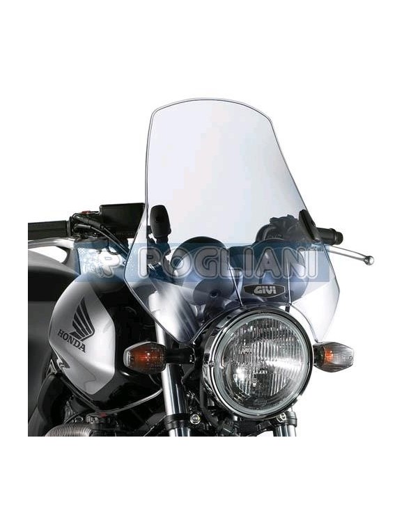 GIVI A660 Universal Windshield Fume Motorcycle Naked Two Points Fixing With Kit