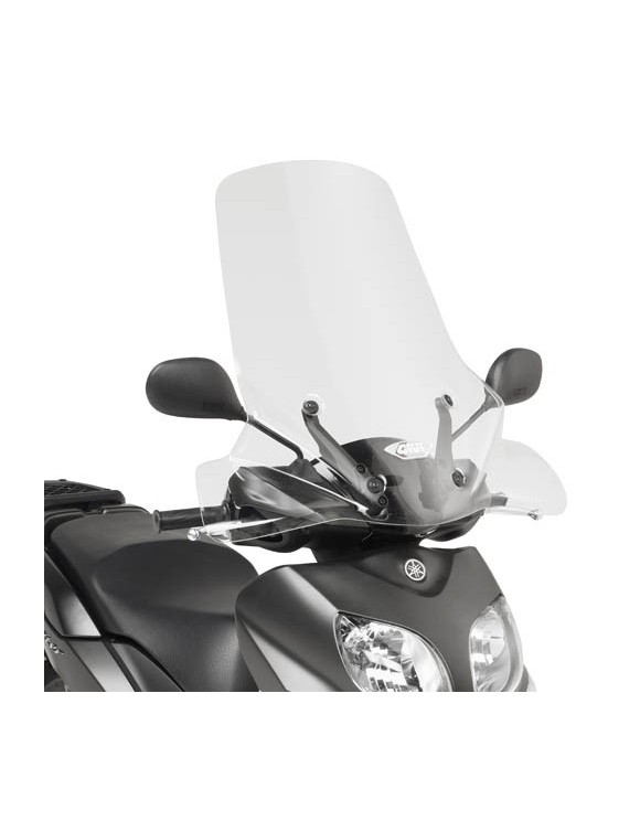 Parabrezza trasparente con paramani GIVI d2102st per mbk oceo, Yamaha xenter - 1 Parabrezza trasparente con paramani GIVI d2102st per mbk oceo, Yamaha xenter - 1