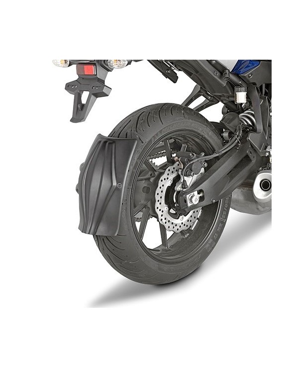 Heckfender Universal schwarzes Motorrad in ABS GIVI RM01