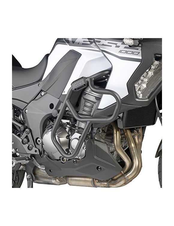 Tubular Paramotor Black Engine Protection GIVI TN4126 Kawasaki Versys 1000/SE