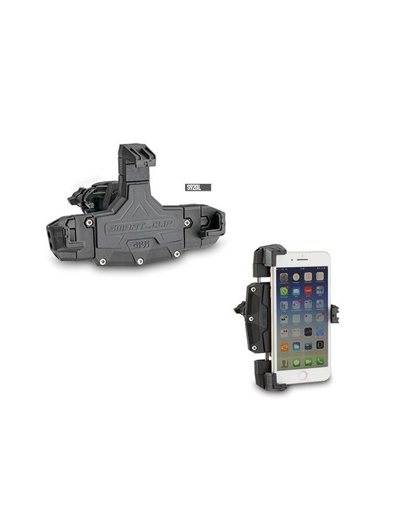 Universal caliper motorcycle smartphone GIVI smart clip S920L tubular dumbbells