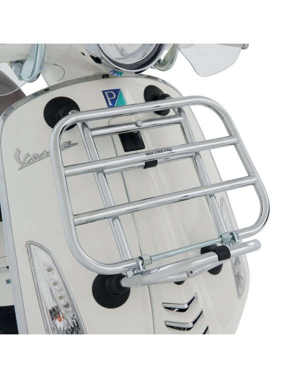 Portapacchi anteriore con ribaltina Piaggio 1b000832 per Vespa Primavera/Sprint - 1 Portapacchi anteriore con ribaltina Piaggio 1b000832 per Vespa Primavera/Sprint - 1