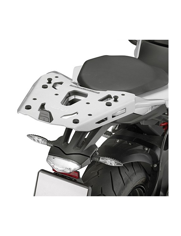 Porte-bagages arrière aluminium GIVI SRA5119 boîte supérieure singe BMW S1000 XR - 1 Porte-bagages arrière aluminium GIVI SRA5119 boîte supérieure singe BMW S1000 XR - 1