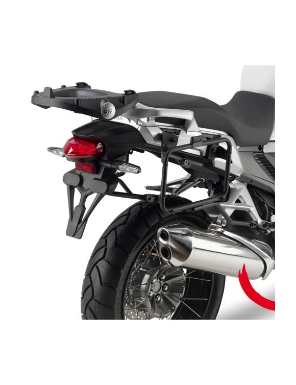 GIVI PLR1110 rapid removal rack monokey/retrofit Honda top box - 1 GIVI PLR1110 rapid removal rack monokey/retrofit Honda top box - 1