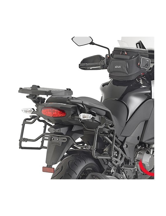Support latéral GIVI PLRR4113 Singe/Relofit Kawasaki Versys Vasycases