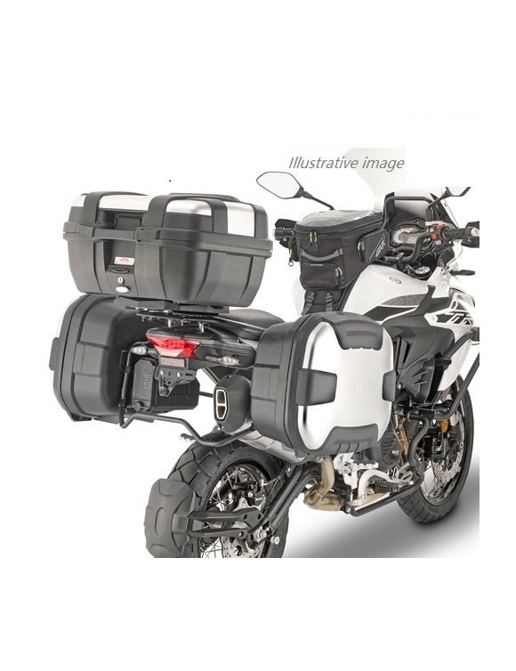 Kit rack lateral GIVI PL8711 Monokey/Retrofit Benelli Trk502X - 1 Kit rack lateral GIVI PL8711 Monokey/Retrofit Benelli Trk502X - 1